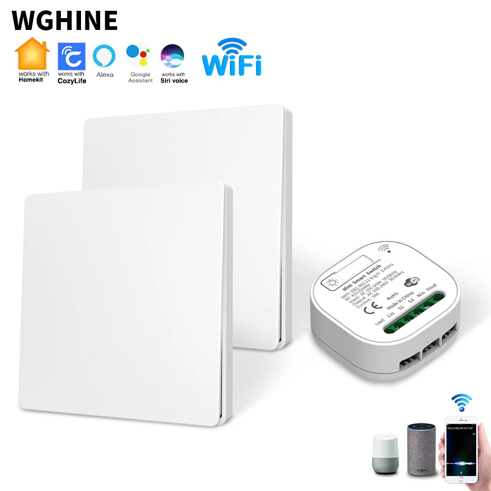Sixwgh WIFI Smart Switch - Voice Control