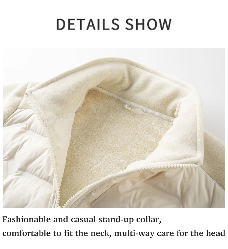 Warm Windproof Duck Down Unisex Jacket