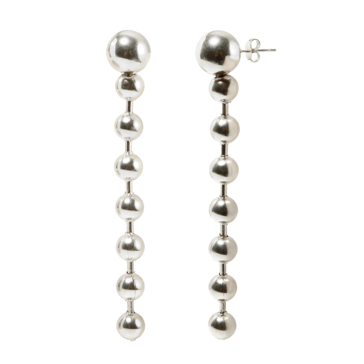 Punk Style Hollow Metal Bracelet Necklace Set