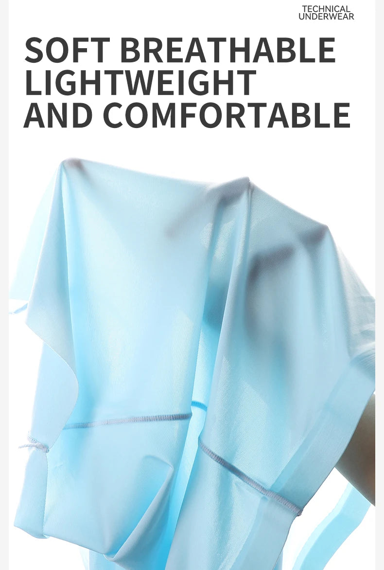 Quần Lót Nam MiiOW 3 Chiếc Lụa Lạnh Siêu Mỏng