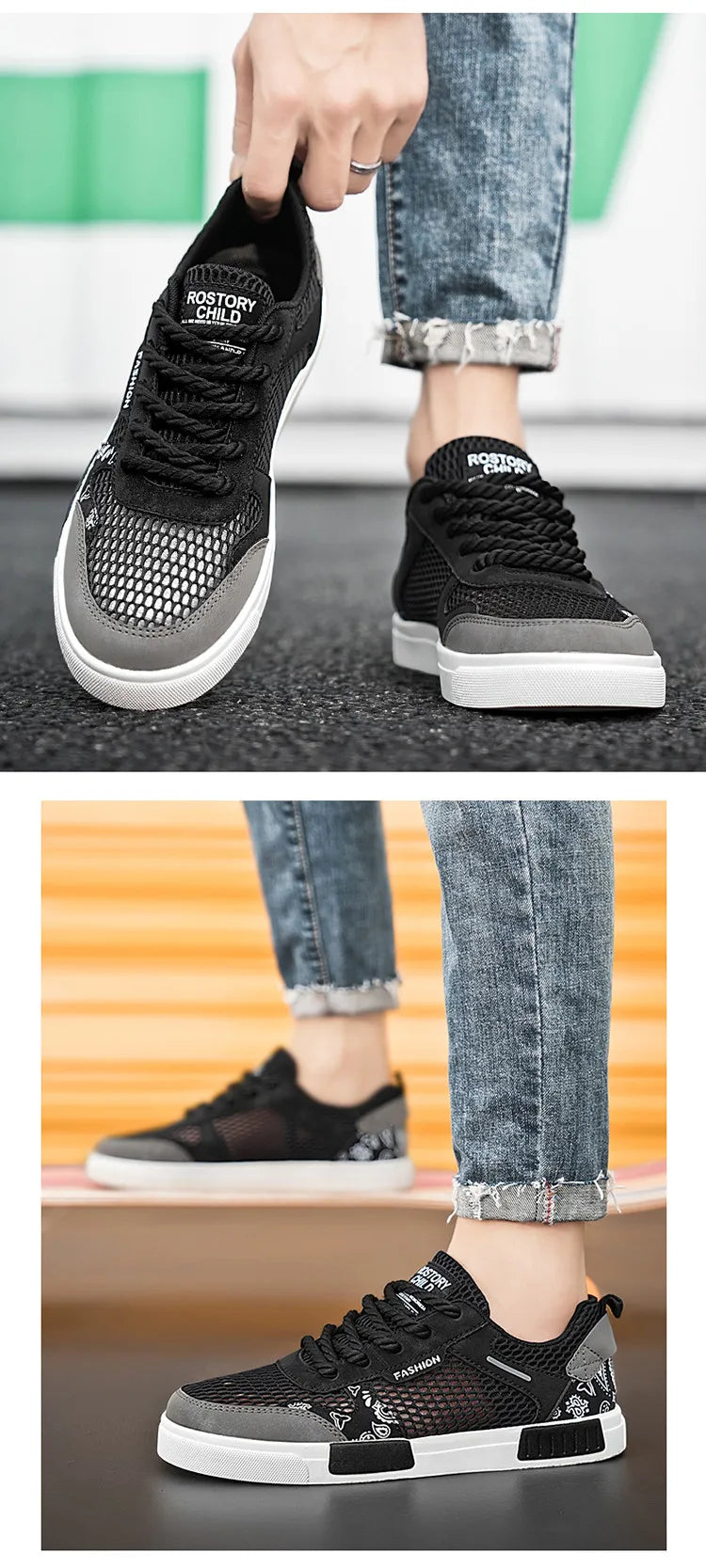 Giày Thể Thao Nam Size Lớn 47, Thoáng Khí, Thời Trang