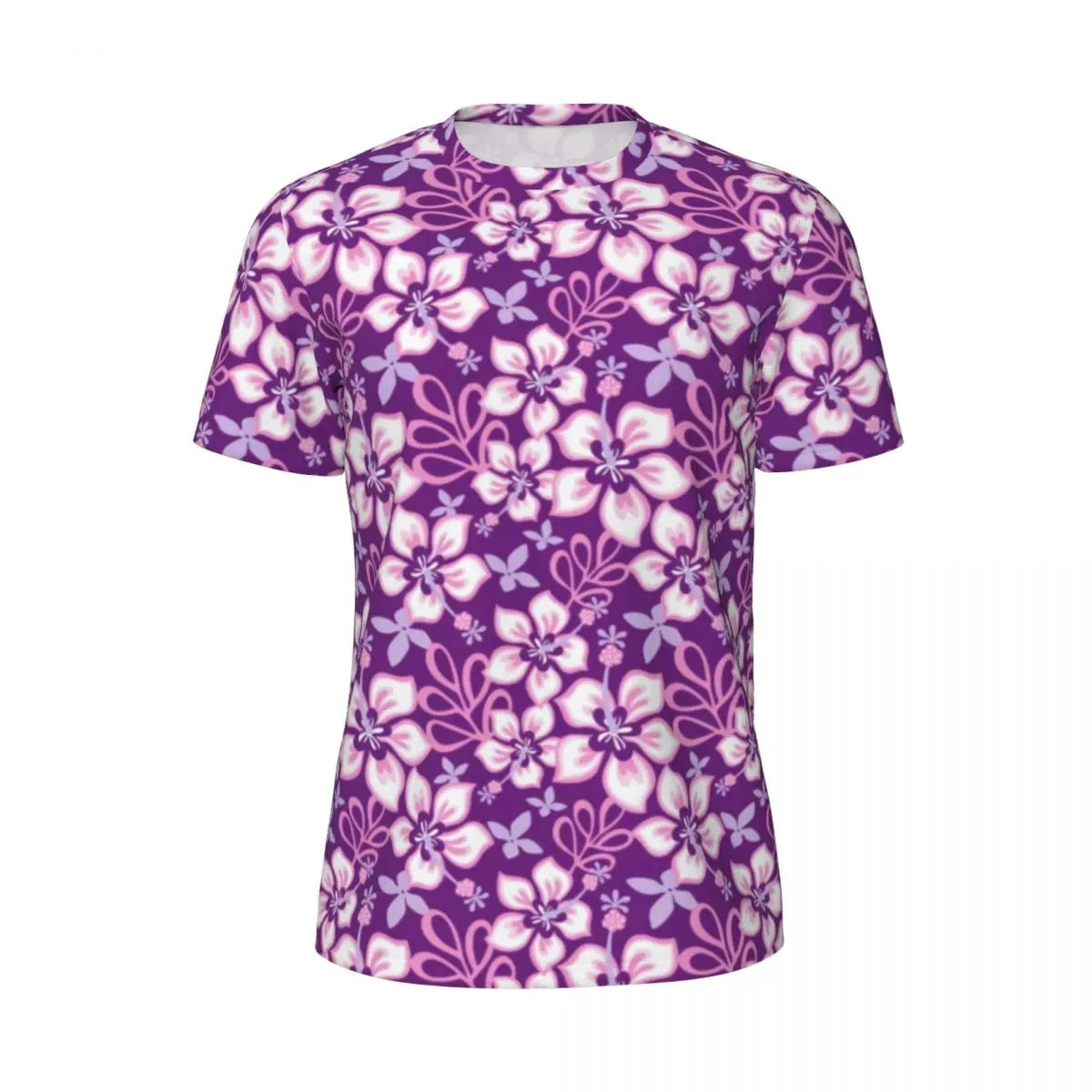 Áo Thun Nam Họa Tiết Lá Nhiệt Đới Màu Sắc Cá Tính