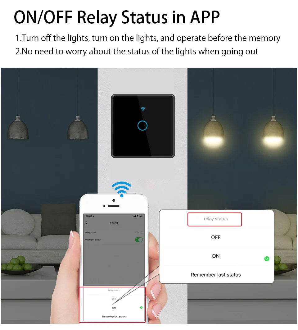 Tuya EWeLink EU Smart Switch - Voice Control