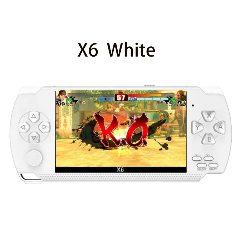 Máy chơi game X6 Pro - Màn 4.3, 8GB, Hỗ trợ GBA - Daisan Mart
