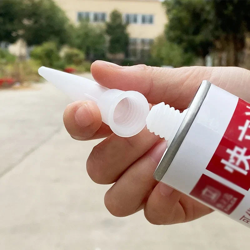 30pcs Glass Nozzles Plastic Glass Glue Caulking Gun Nozzles Sealant Silicone Caulking Tips Mouth Caps Home Construction Tools