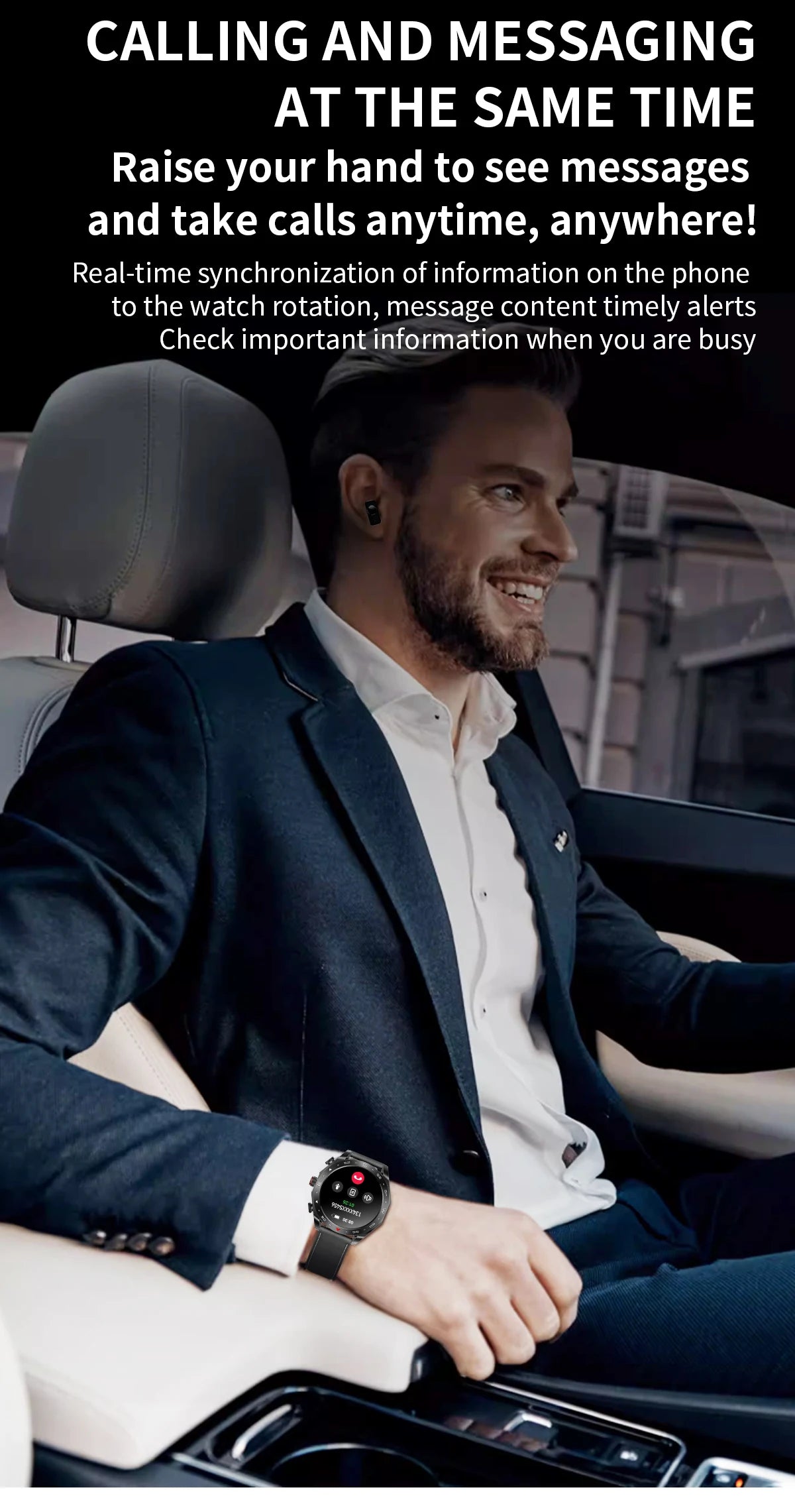 Đồng Hồ Thông Minh 2025 Kèm Tai Nghe TWS Chống Nước