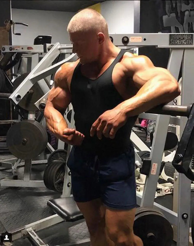 Men's Summer Quick Dry Sleeveless Sports T-Shirt