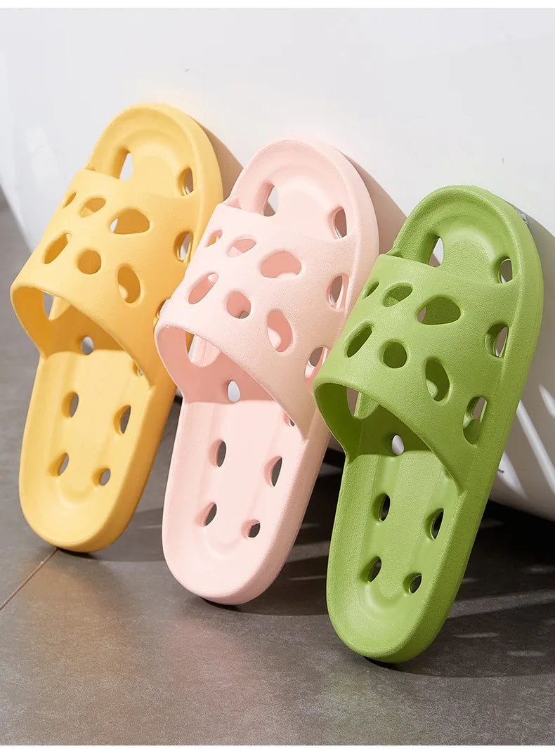 Unisex Fashion Soft Sole Anti-Slip Massage Bath Slippers