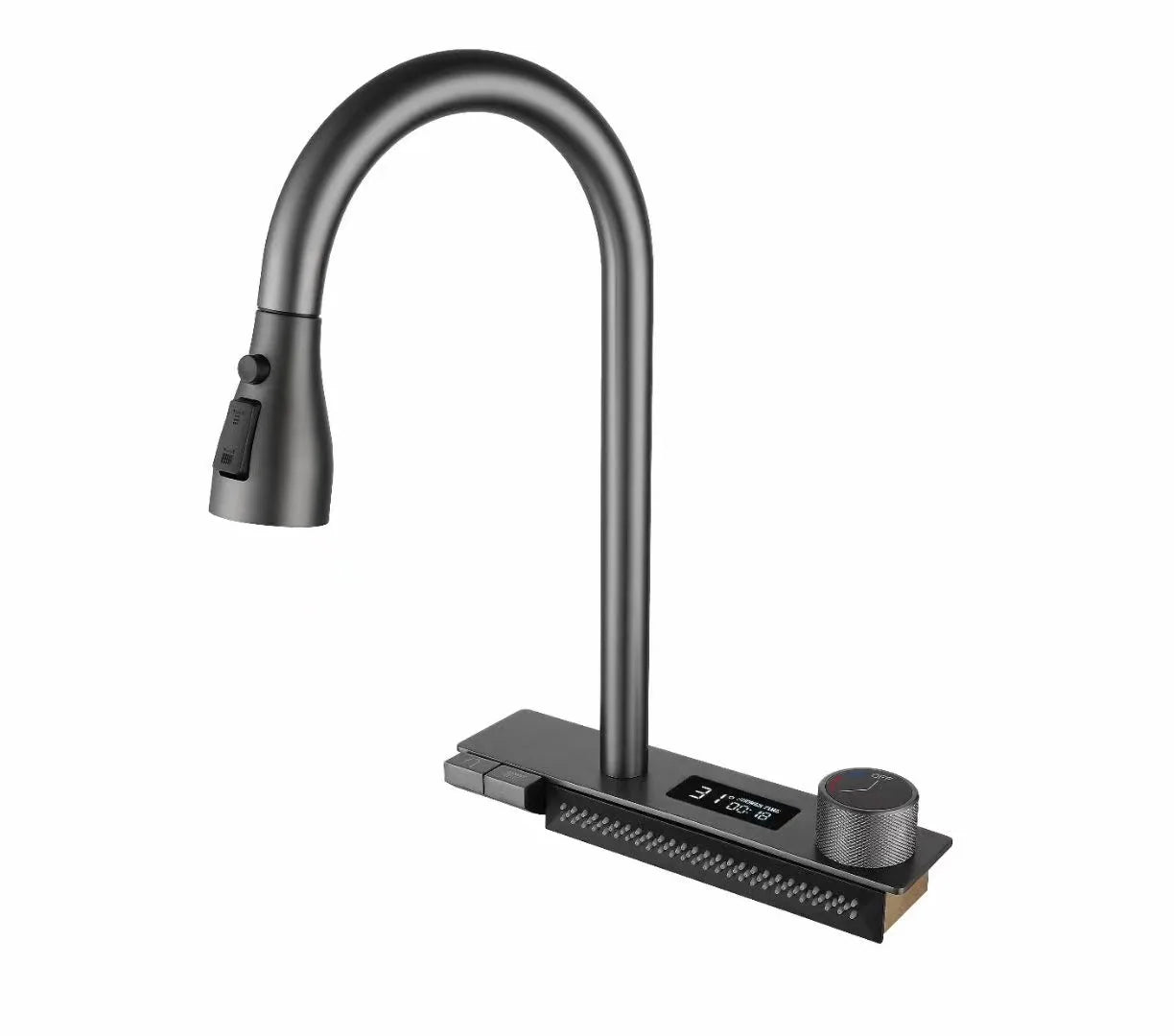 New Techology Modern Stainless Steel Waterfall Kitchen Sinks Smart 304 Stainless Steel Single Bowl Kitchen Sink - Daisan Mart