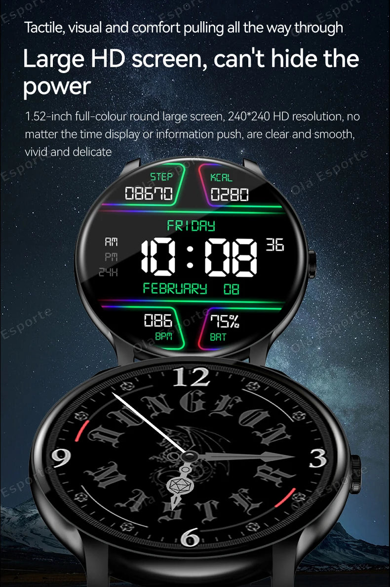2025 Smart Watch Full Touch Waterproof
