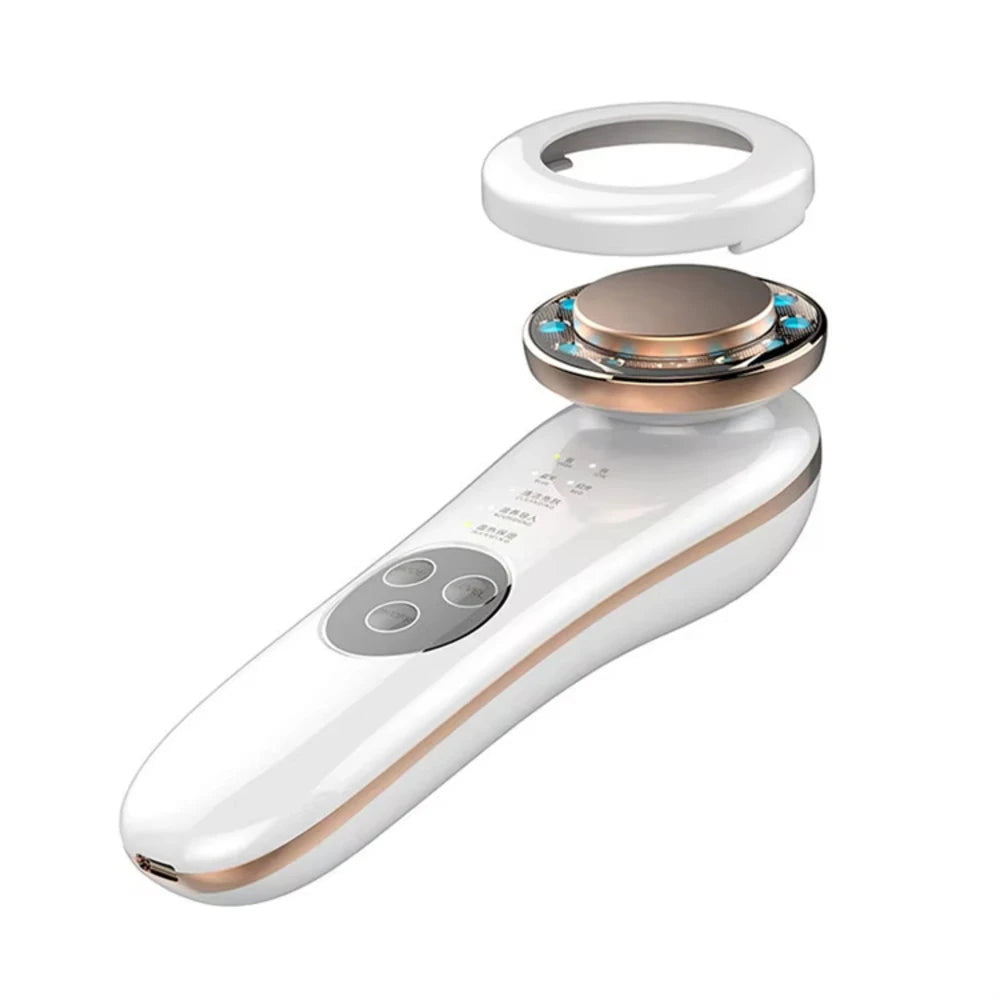 7-in-1 Facial Massager for Cleansing &amp; Lifting High-End
