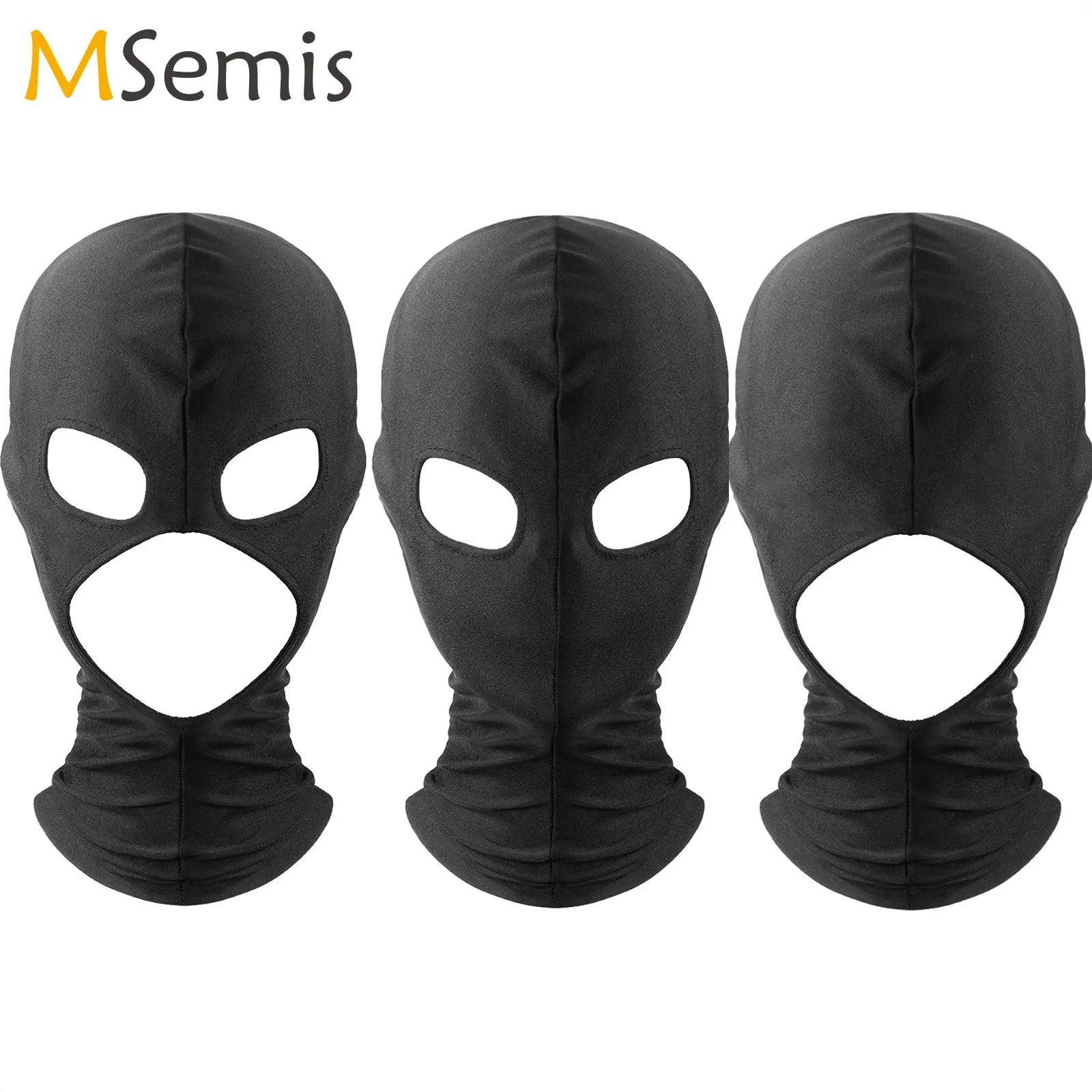 1/2/3 Holes Cosplay Headband Mask for Men and Women Evening Party