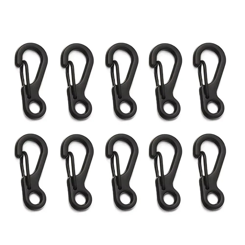 Compact Aluminum Carabiner Keychain EDC Outdoor 10pcs