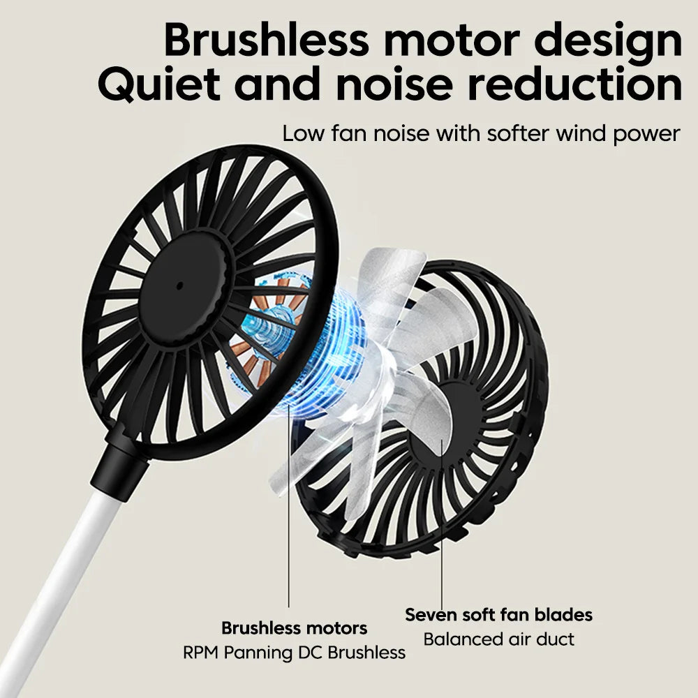 Portable Small Fan USB Fan Mini Silent Office Desk Fan For Summer Outdoors And Travel USB Cooling Fan Mini Play Plug Fans ﻿