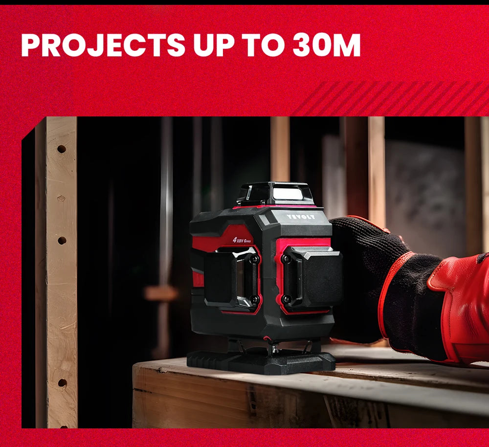 360° Máy Cân Mực Laser Xanh YEVOLT 12/16 Tia - Daisan Mart