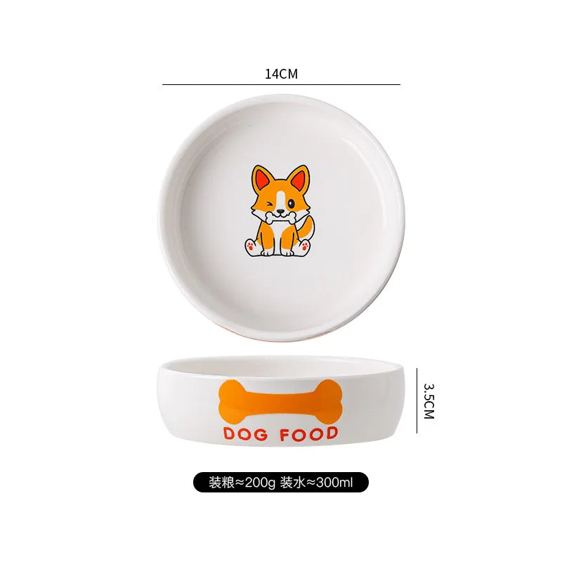 Bát Sứ Ăn Uống Cho Chó Mèo Đa Năng Tiện Lợi - Daisan Mart