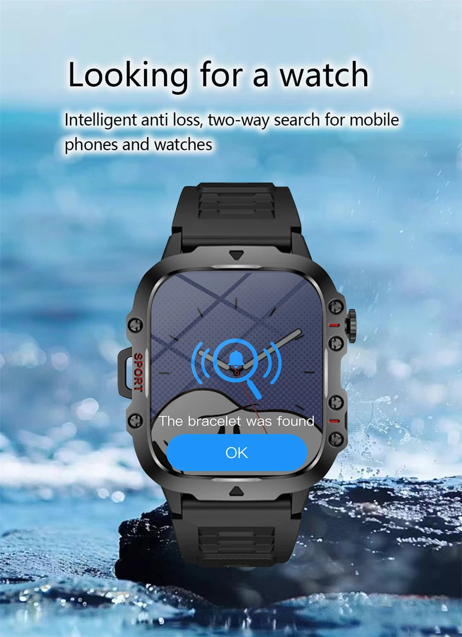 Đồng Hồ Thông Minh 2025 AMOLED Chống Nước Đa Năng