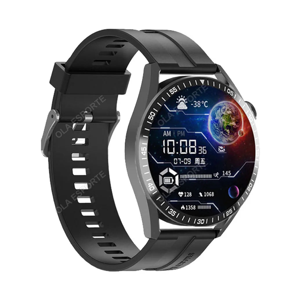 Đồng hồ thông minh 5 Pro 2025, màn HD, GPS, NFC, IP68