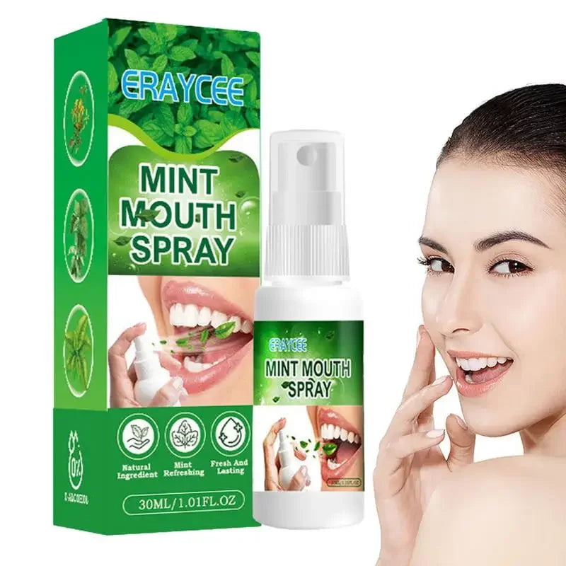 Xịt Dưỡng Ẩm Hơi Thở Thơm Mát 30ml Hương Bạc Hà - Daisan Mart