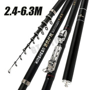 Multi-function Travel Fishing Rod 2.7-6.3M