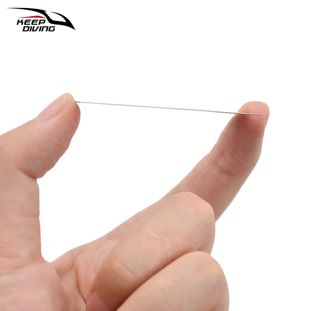 3PCS/lot Replaced Blades for KEEP DIVING Cutting Special Knife Line Cutter Ceramic/Titanium Plated/Stainless Steel Blade Secant