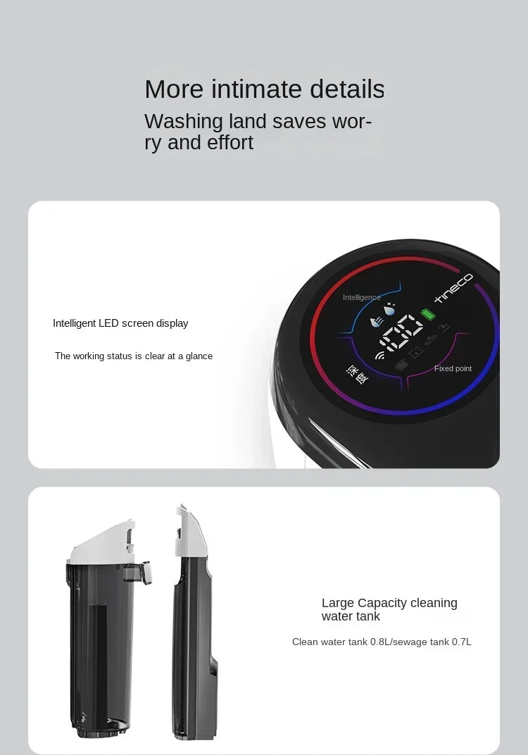 Máy Lau Sàn Hơi Nước Không Dây TINECO Steam2.0 - Daisan Mart