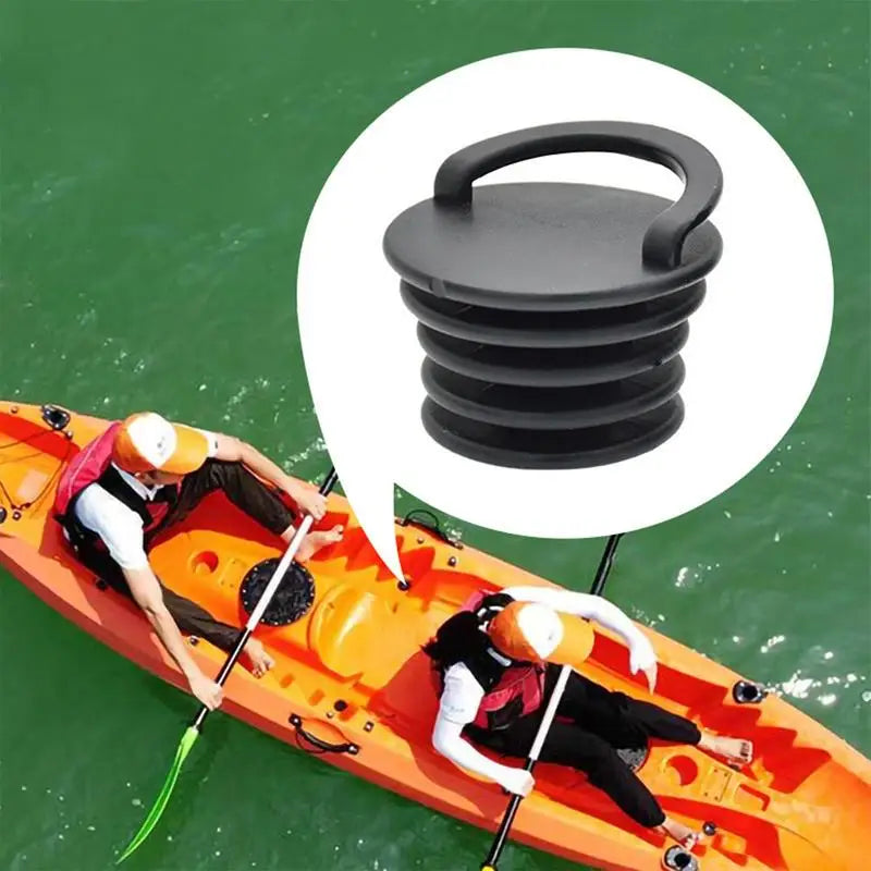2pcs Kayak Canoe Boat Parts Scupper Stopper Bung Drain Holes Plugs Accessories Kayak Marine Boat Rafting Dinghy Canoe Raft