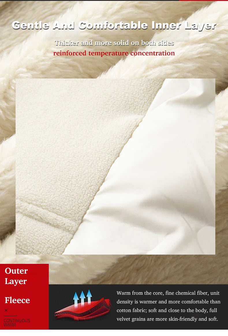 Warm Windproof Duck Down Unisex Jacket