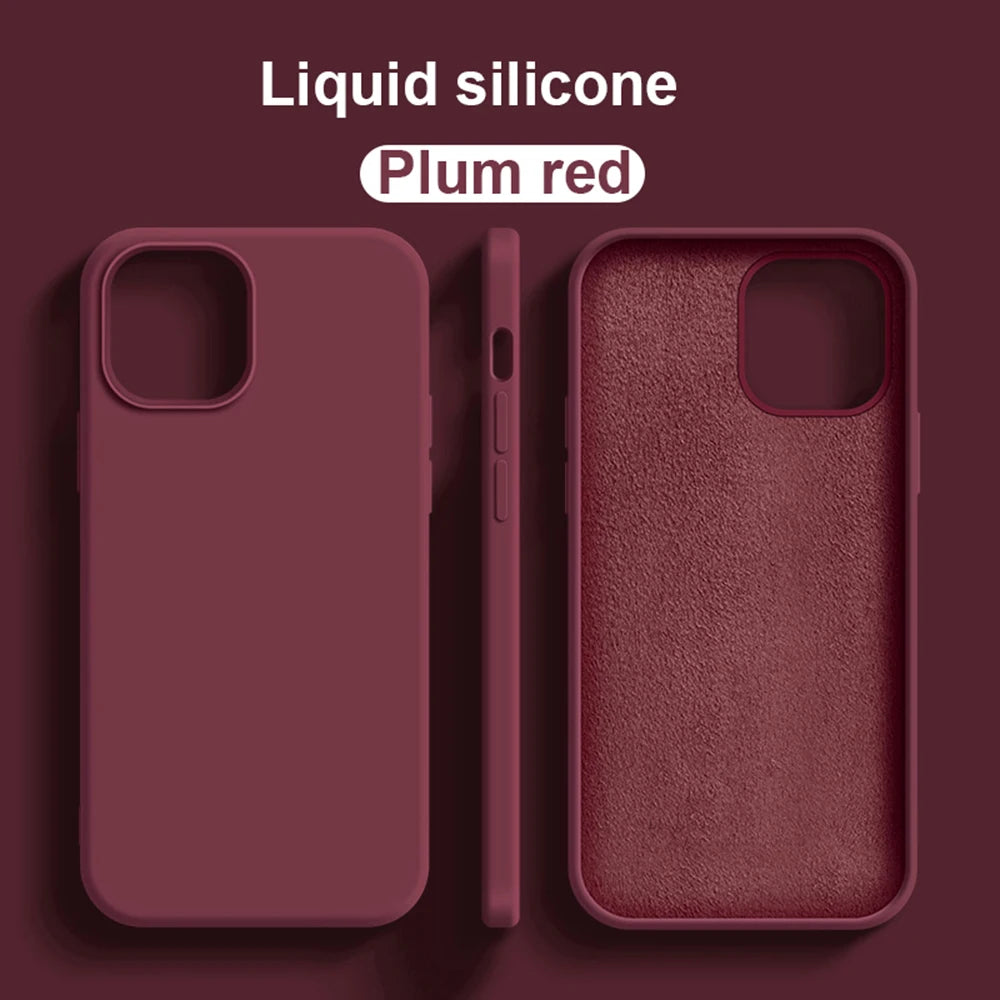 Premium Shockproof Silicone Case For iPhone 17-11