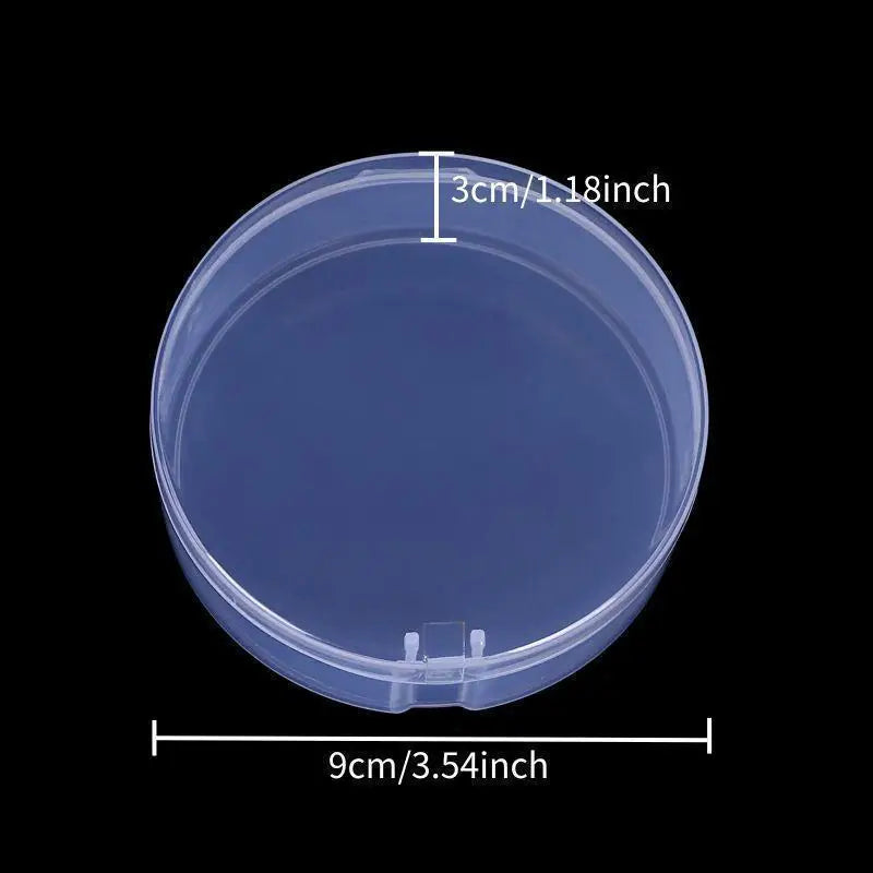 Mini Rectangular Dustproof Plastic Jewelry Box