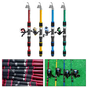 Bộ Cần Câu Cá Gọn Nhẹ - Rod Reel Combo Đầy Đủ