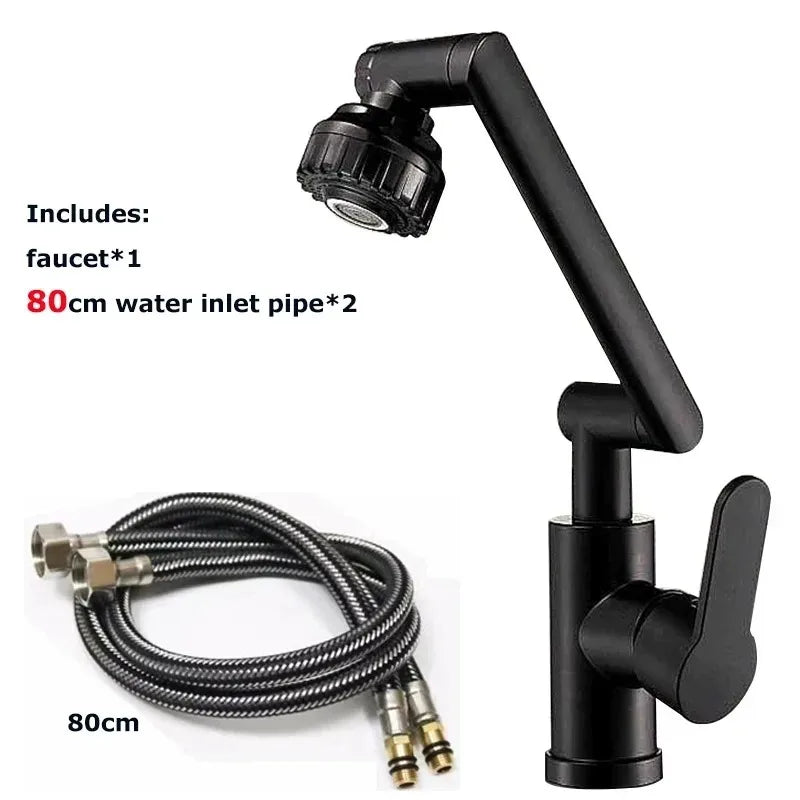 Vòi Rửa Xoay Đa Năng 2 Chế Độ Nhà Bếp & Nhà Tắm