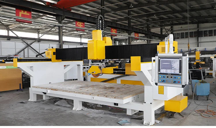 Máy Cắt Đá CNC 3-5 Trục Xoay 45/90 Độ Igoldencnc - Daisan Mart