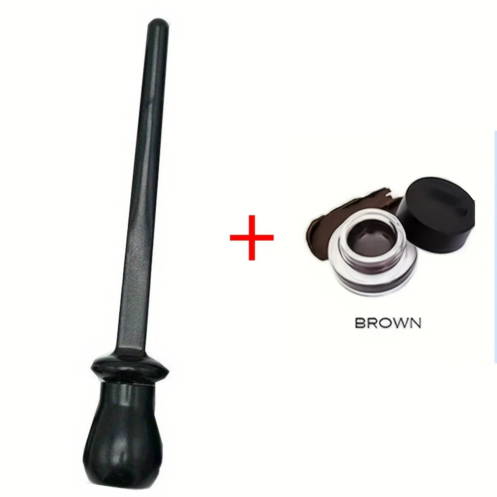 Convenient Waterproof, Smudge-Free Silicone Eyeliner Brush