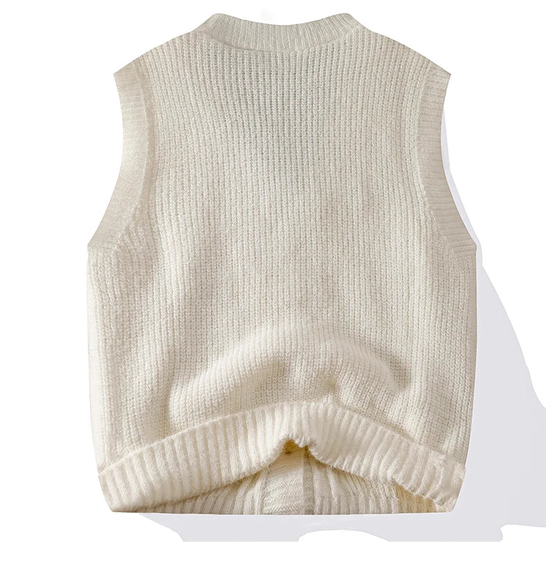 Áo Len Nam Đa Năng Thời Trang Cổ V Vest Không Tay - Daisan Mart