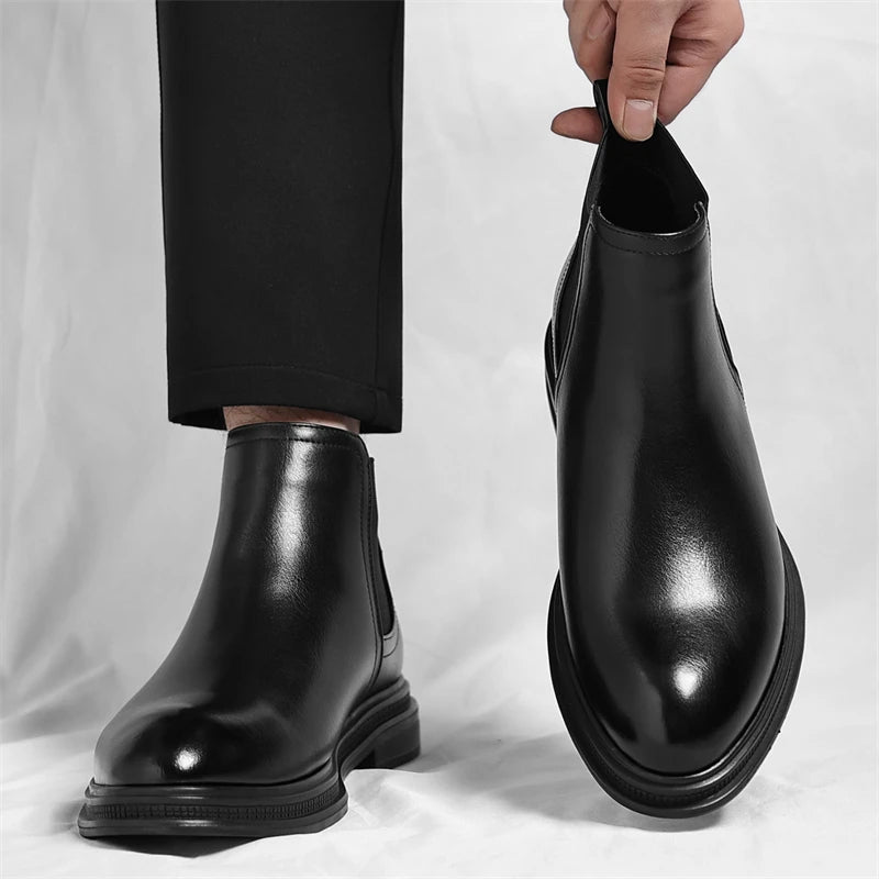 Men's Chelsea Boots - Soft Leather - Luxurious &amp; Elegant