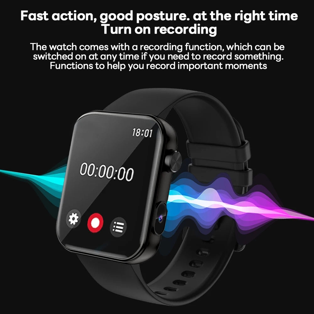 Smart Watch for Photography, Sports, Waterproof
