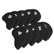 10-Piece Golf Club Protector - Fashionable &amp; Convenient