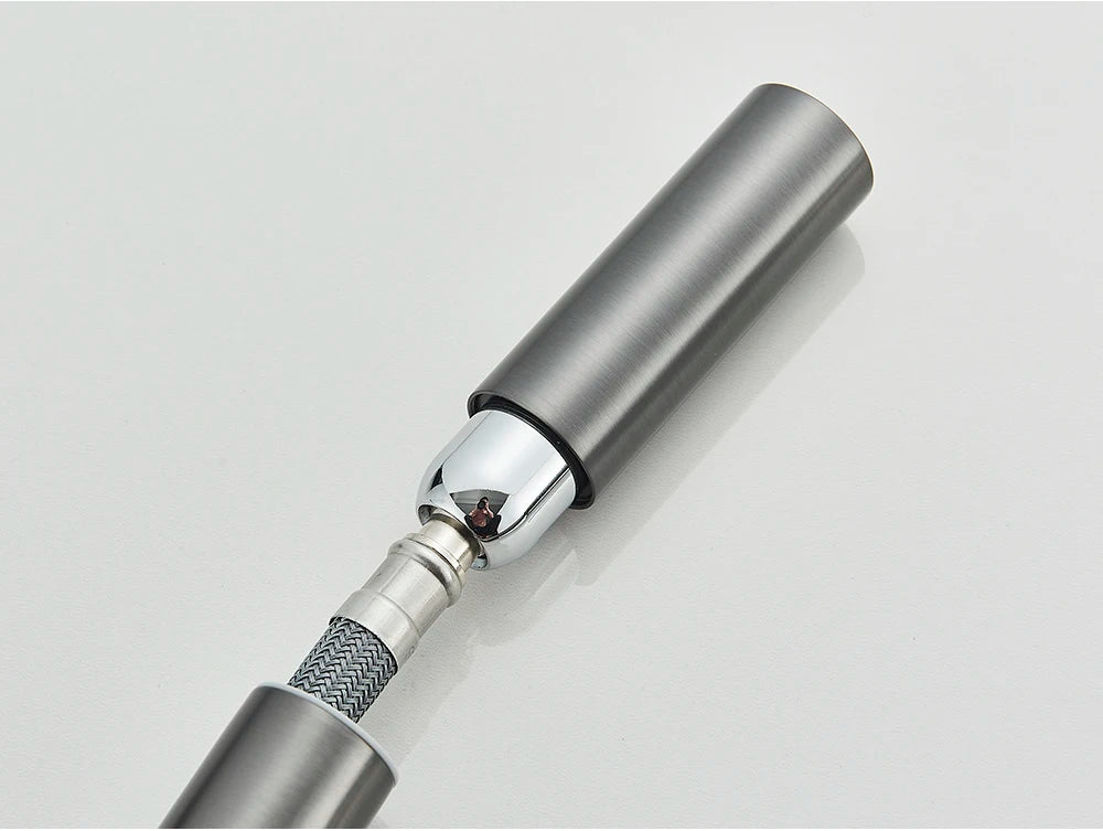 2-Mode Swivel Gold Brass Water Filter Kitchen Faucet