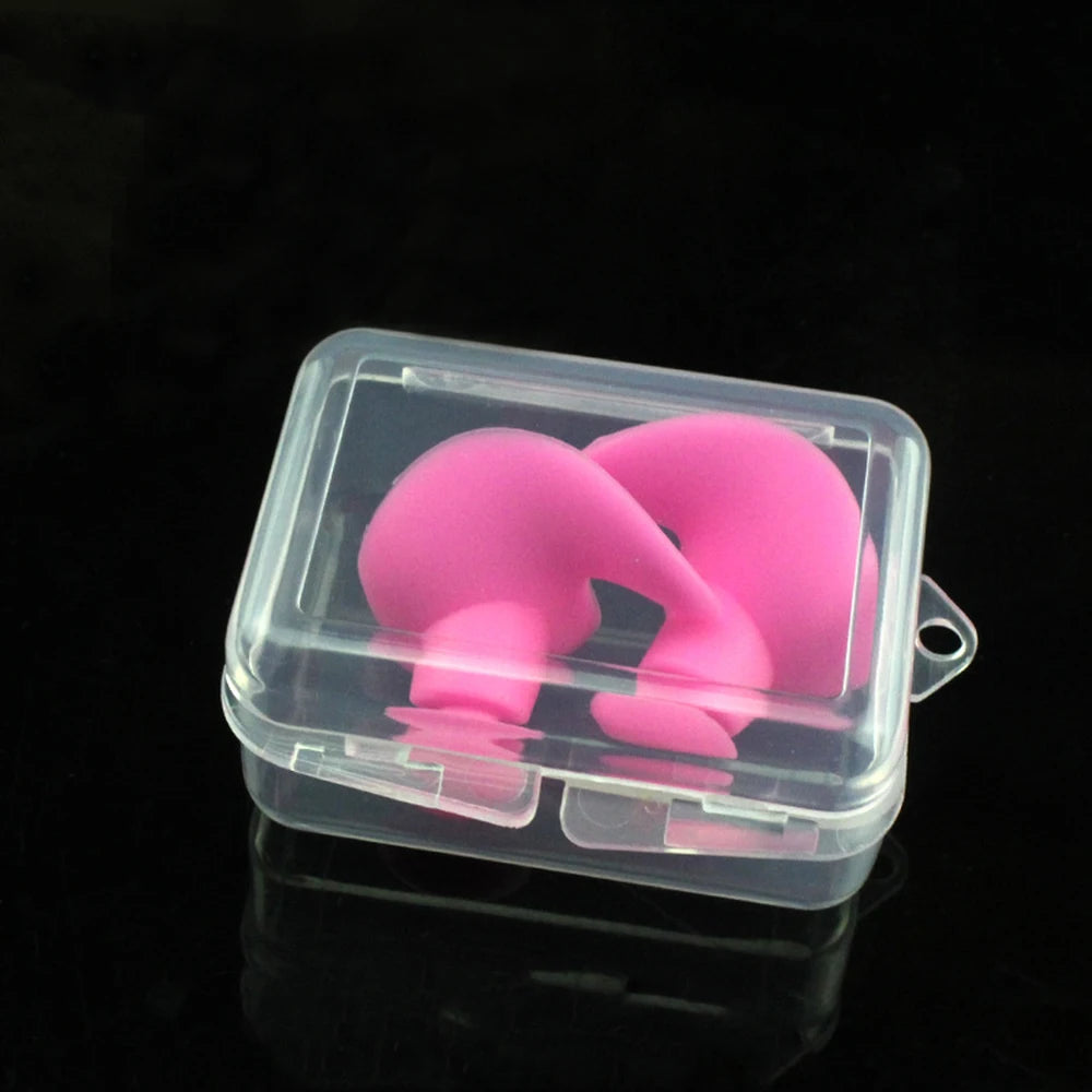 Nút tai silicone chống nước mềm mại tiện lợi bơi lội - Daisan Mart