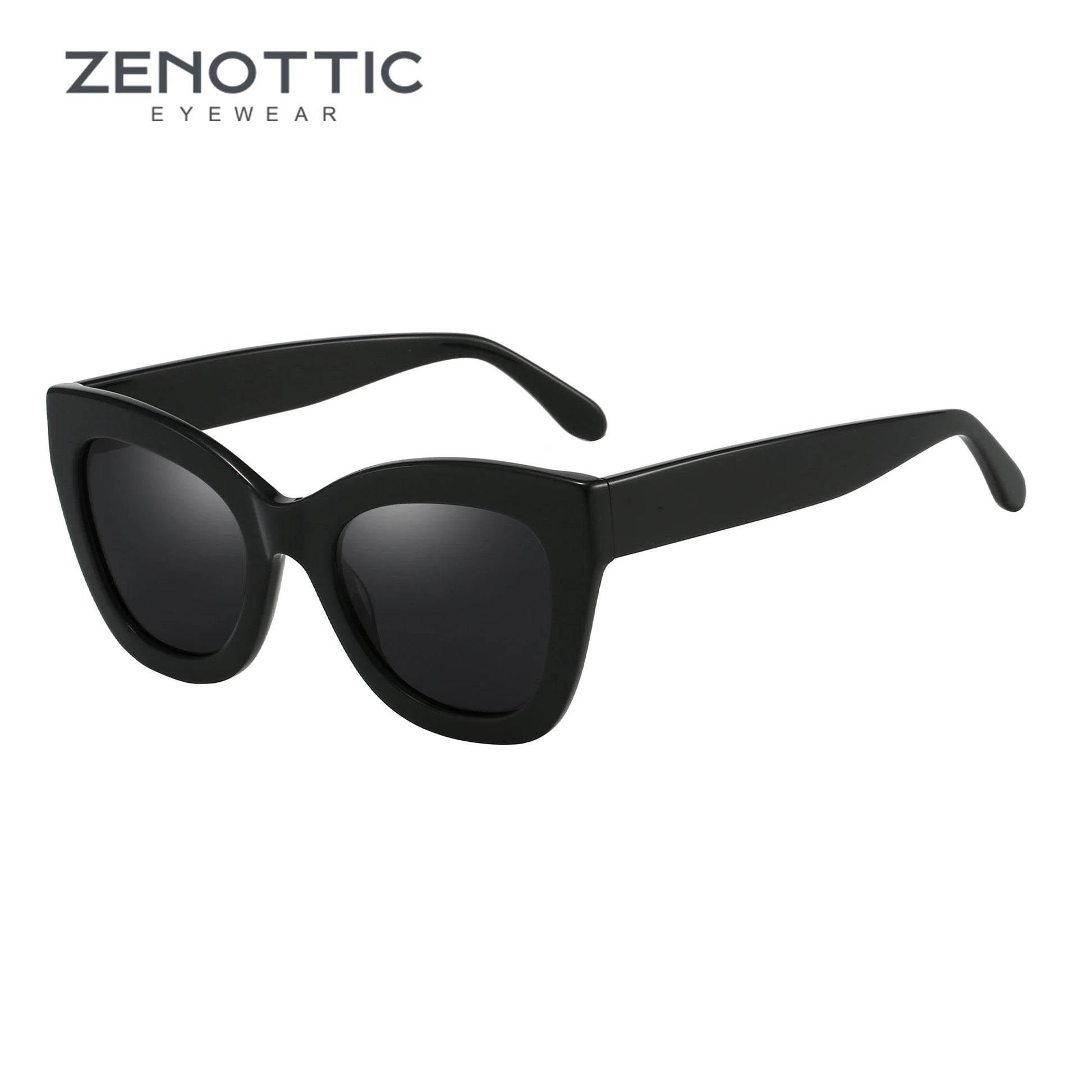 ZENOTTIC Handmade Acetate Polarized Sunglasses Fashion Square Shade UV400 Protection Sun Glasses for Women - Daisan Mart