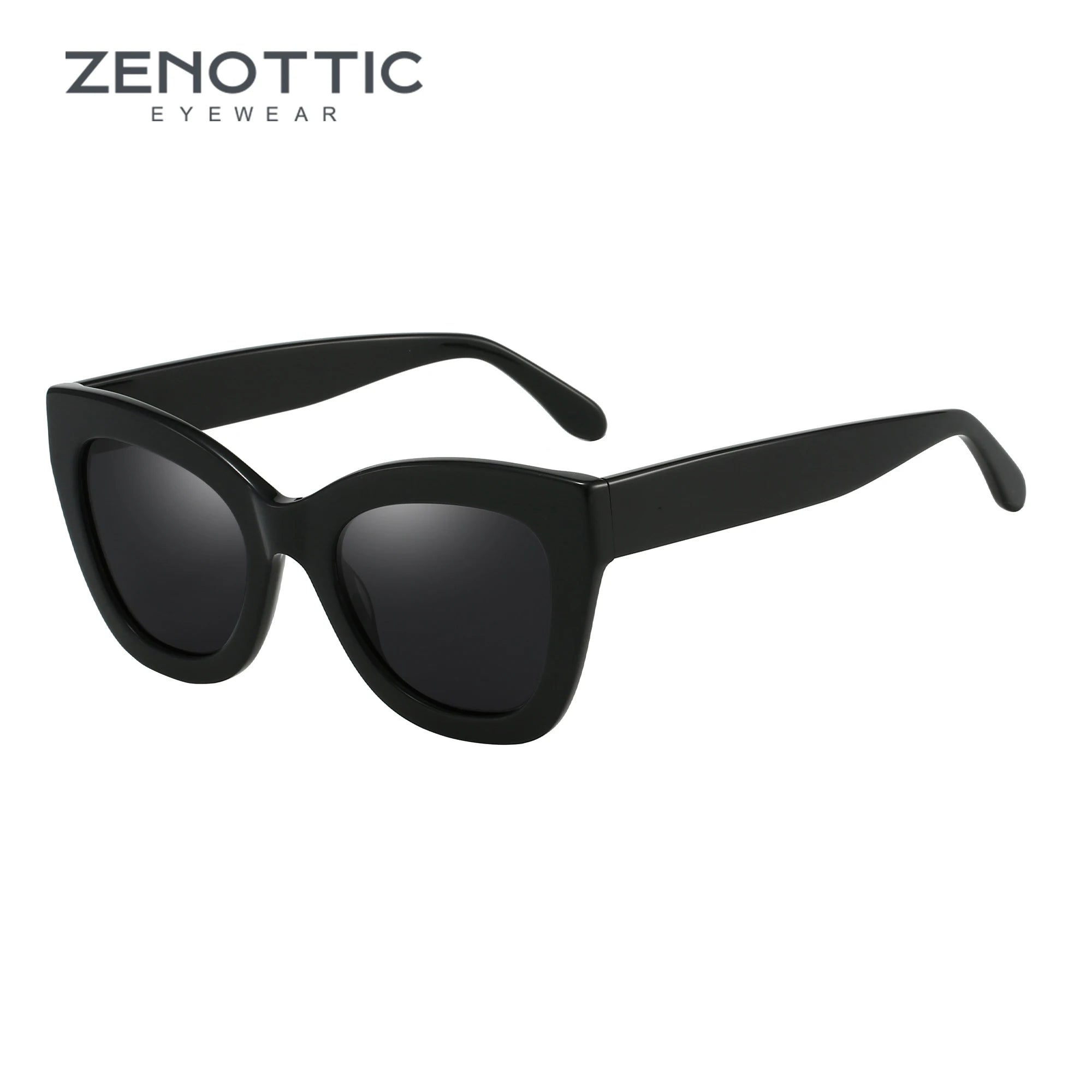 ZENOTTIC Handmade Acetate Polarized Sunglasses Fashion Square Shade UV400 Protection Sun Glasses for Women - Daisan Mart