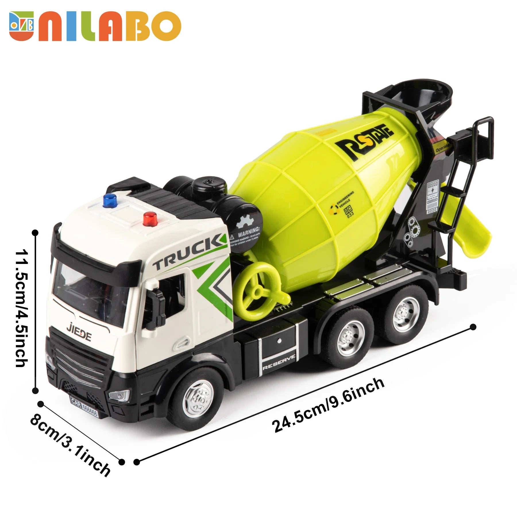 Ô Tô Hợp Kim Đồ Chơi Đà Quán Tính Kèm Đèn Âm Thanh