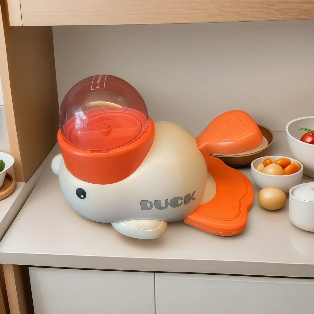 Duck-Shaped Pet Feeder Food Treat Dispenser Cat and Dog Relieve Boredom Intelligence Interactive toys Trainer Automatic Feeder