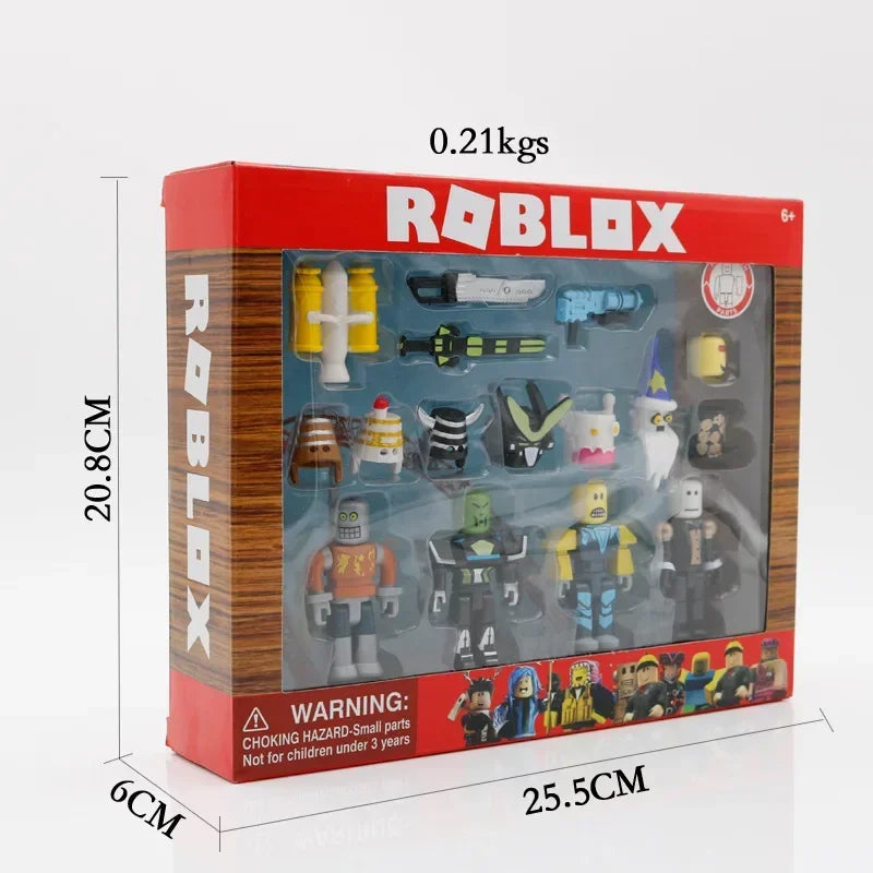 Roblox Game Robot World Champion Style Toy with Accessories Children's Birthday Gift Cartoon Boxed Model for Kids - Daisan Mart