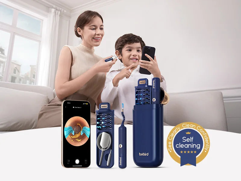 Bebird I35R - Wireless HD Ear Cleaning Headphones