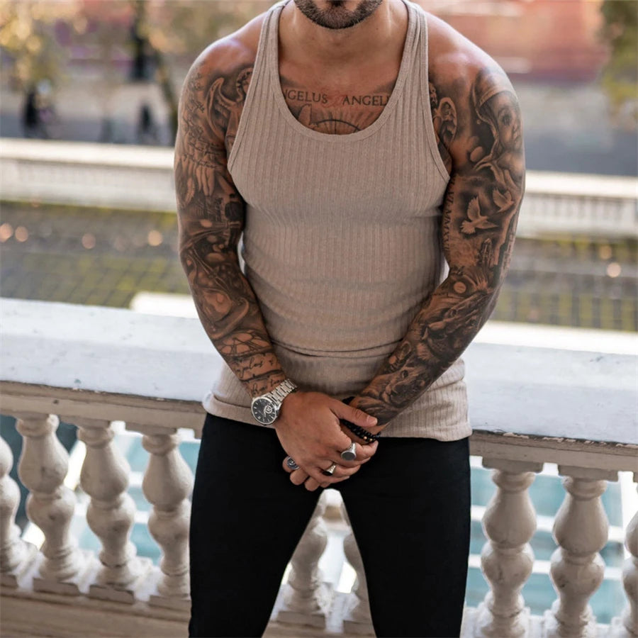 Áo Tank Top Nam Tập Gym 2025 Thoáng Khí Thể Thao - Daisan Mart