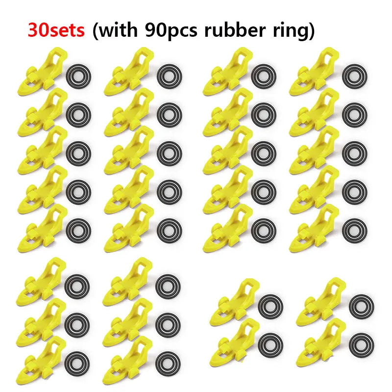 Bộ 20-30 Kẹp Giữ Mồi Cần Câu LINNHUE Chống Rối