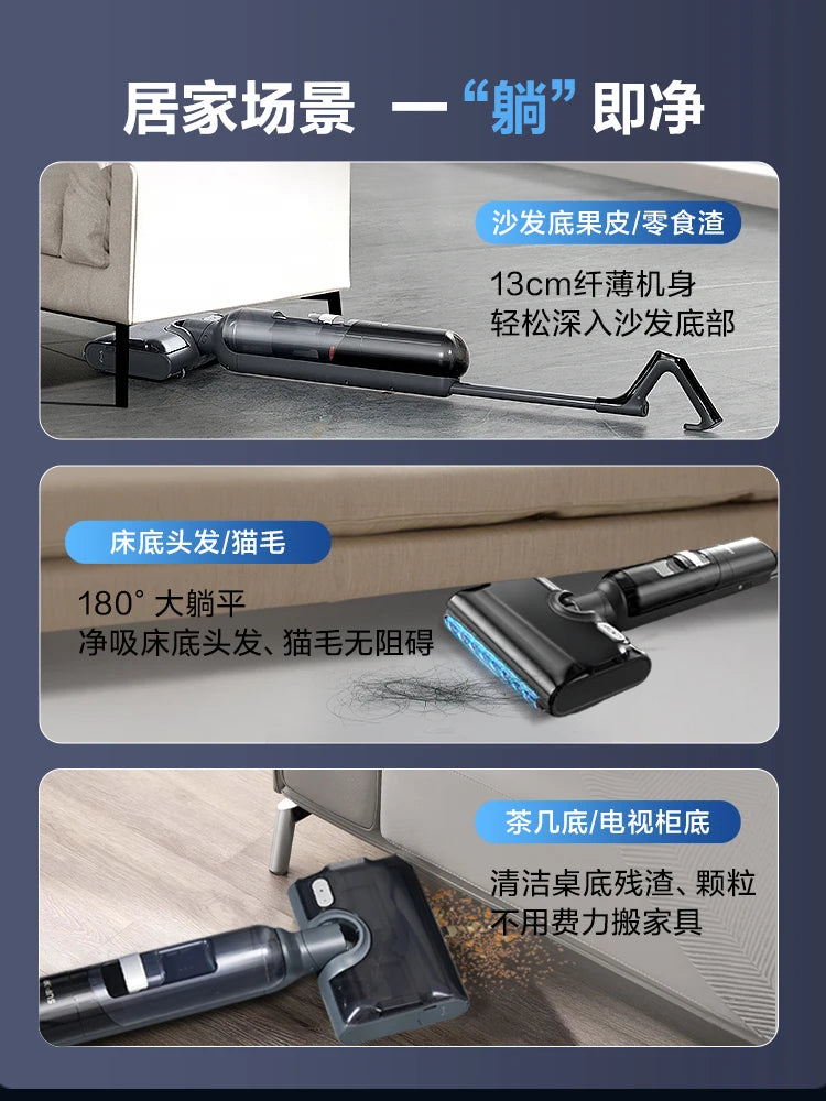 Máy Chà Sàn 3in1 Tự Động - Quét, Lau, Hút Bụi Hiệu Quả - Daisan Mart