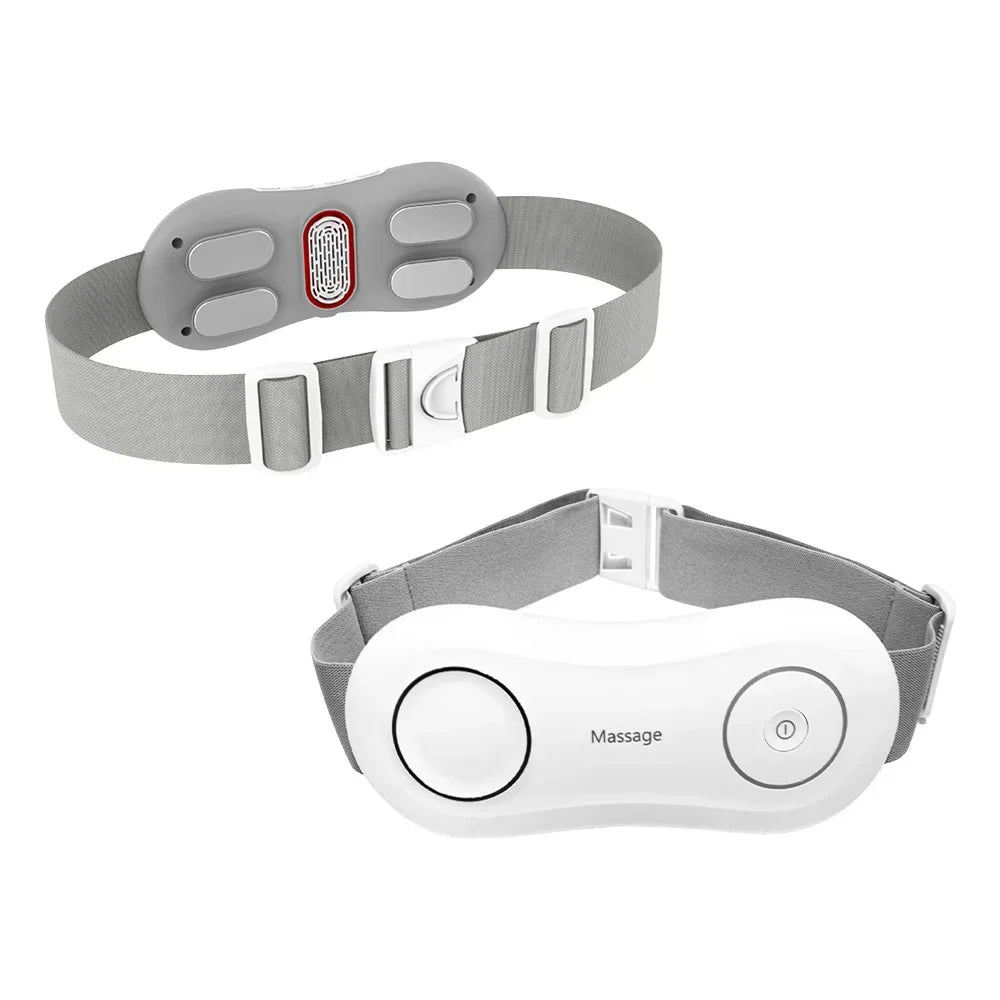 Waist Massage Belt, Lumbar Pain Relief, Hot and Cold Menstrual Pain Relief